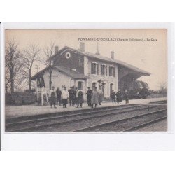 FONTAINE-D'OZILLAC: la gare - très bon état