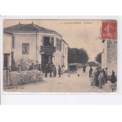 LOULAY - SAINT-FELIX: canton, chocolat meunier, scène de village - état