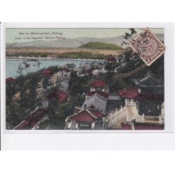 CHINE: PEKIN: lake in the imperial palace - très bon état