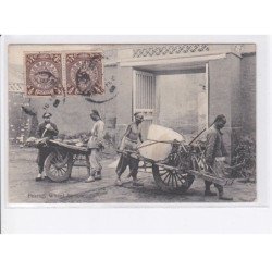 CHINE: PEKIN: wheel barrow - très bon état