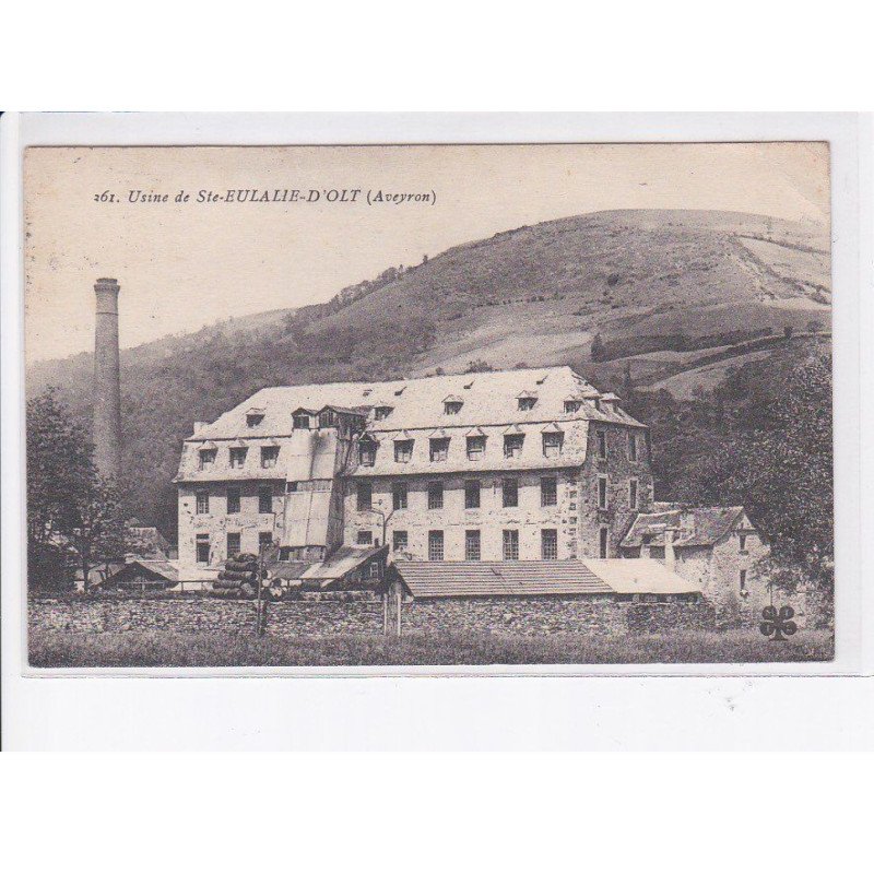 SAINTE-EULALIE-D'OLT: usine, tonnellerie, bois - état