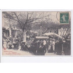 ROMANS: promenade du champ de mars, marché - très bon état