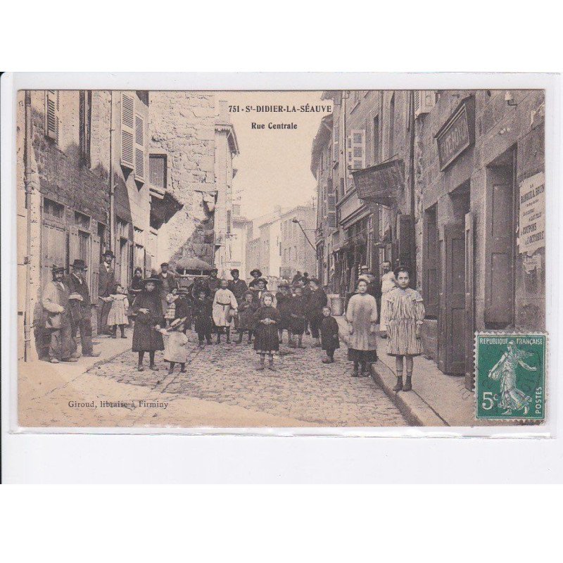 SAINT-DIDIER-la-SEAUVE: rue centrale - très bon état