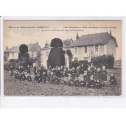 SAINT-SYMPHORIEN-les-TOURS: clos saint-libert, oeuvre de mademoiselle bonjean, autographe - très bon état
