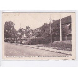 GLANDELLES: "aux 2 marronniers" (pêche réservée), restaurant - très bon état