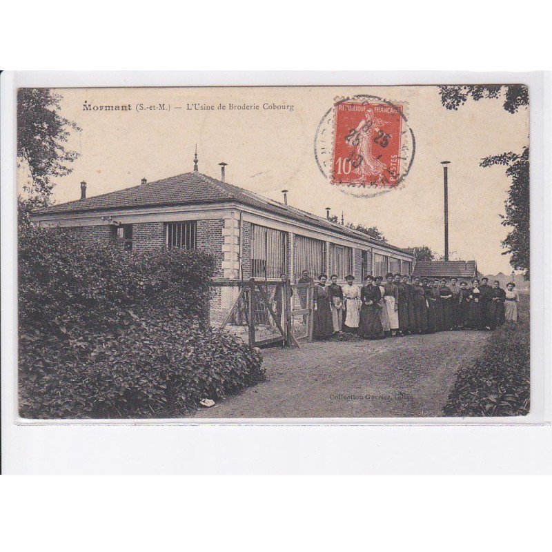 MORMANT: l'usine de broderie cobourg - état