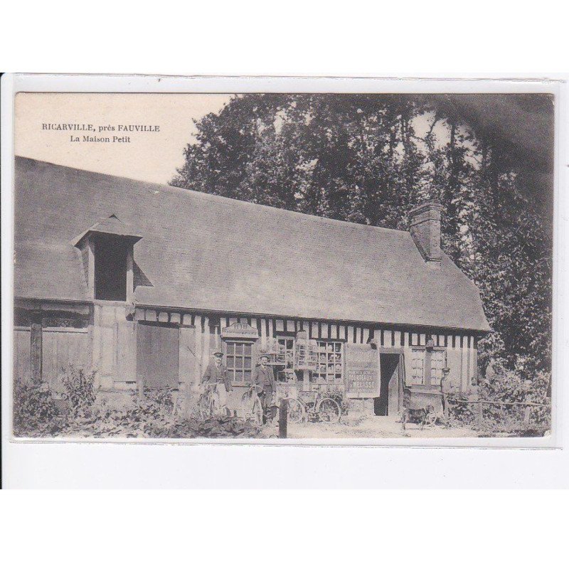 RICARVILLE près fauville: la maison petit, vélos, petit épicerie, chien - état