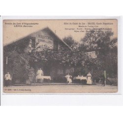 LEPIN: bords du lac d'aiguebelette, hôtel du chalet du lac - état