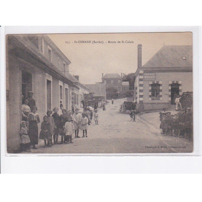 SAINT-OSMANE: route de saint-calais - très bon état