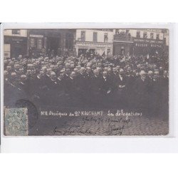 CHALON-sur-SAONE: obsèques du Dr. Mauchamp, les délégations - très bon état
