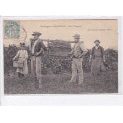 MACON: vendanges en maconnais, les porteurs - très bon état