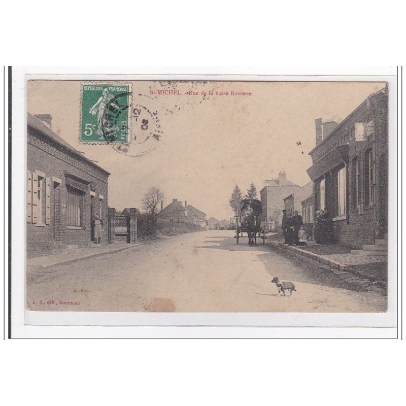 SAINT-MICHEL : rue de la basse bowette - tres bon etat