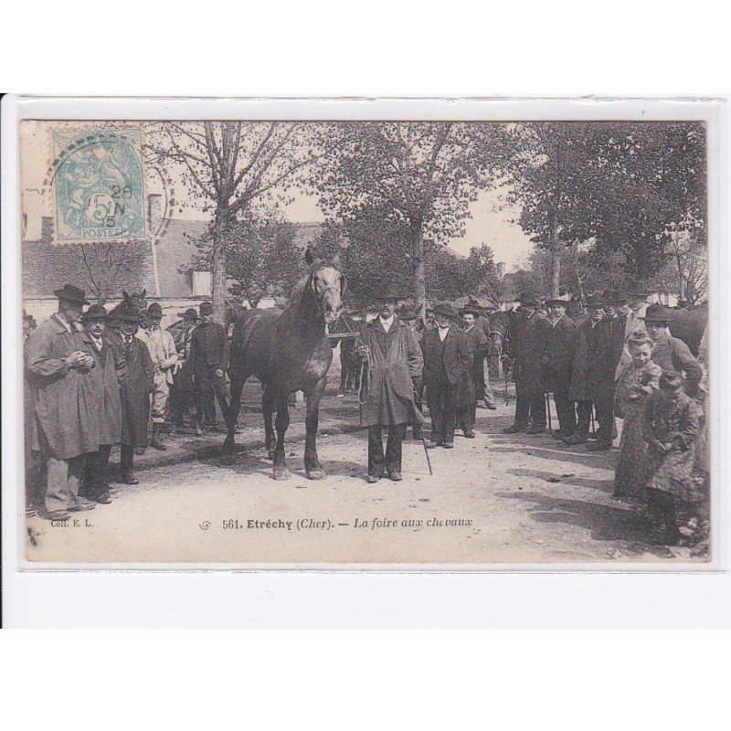 ETRECHY: la foire aux chevaux - très bon état