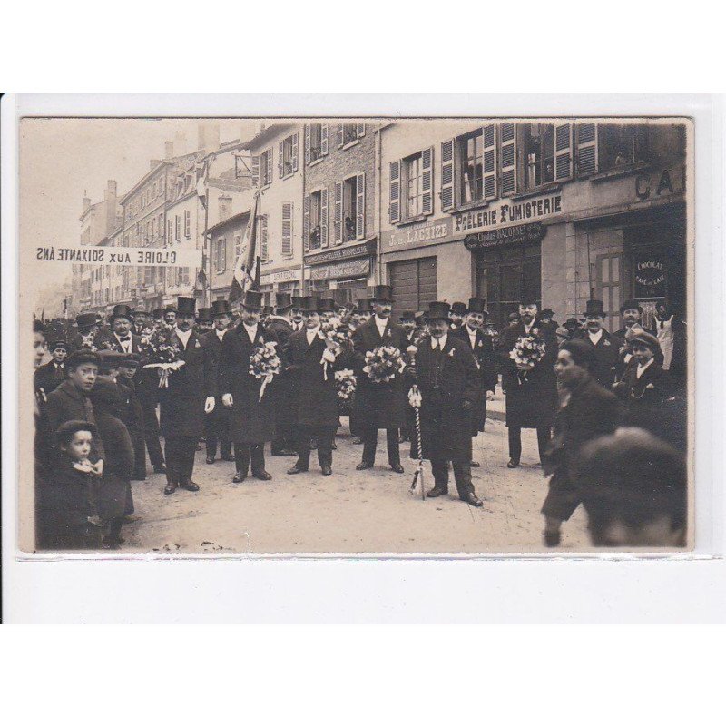 VILLEFRANCHE-sur-SAONE: fête, poèlerie fumisterie, jean lachize, fourniture de sellerie bourrellerie - très bon état