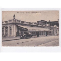 AJACCIO: le casino, façade regardant la mer, automobile - état