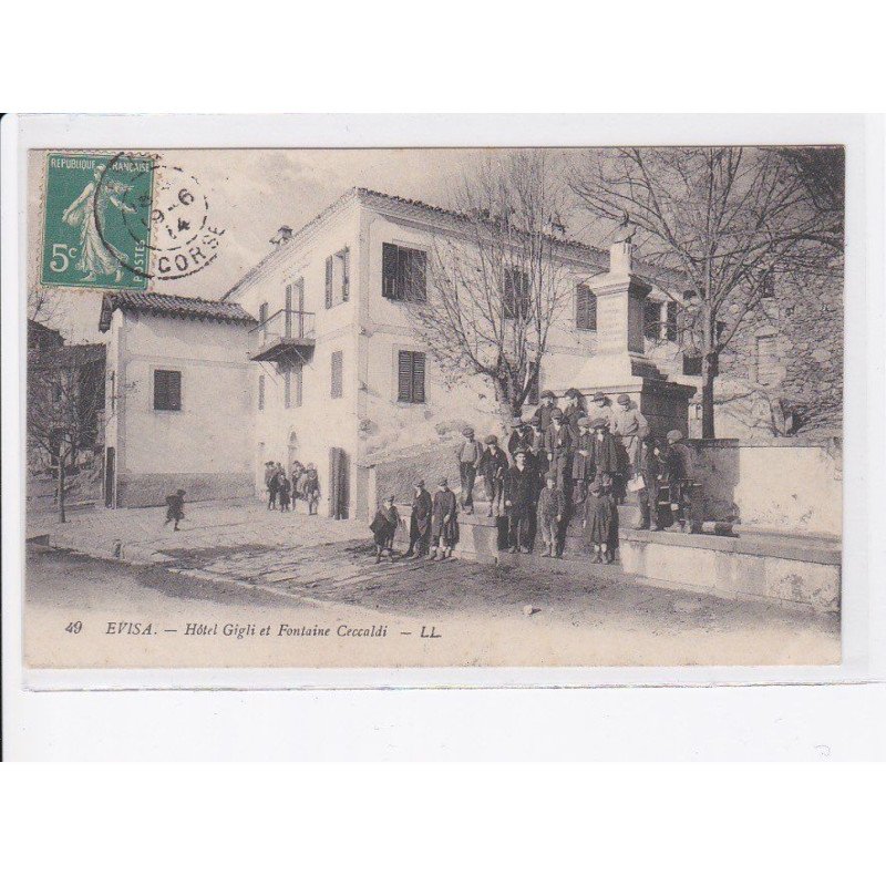 EVISA: hôtel gigli et fontaine ceccaldi - très bon état
