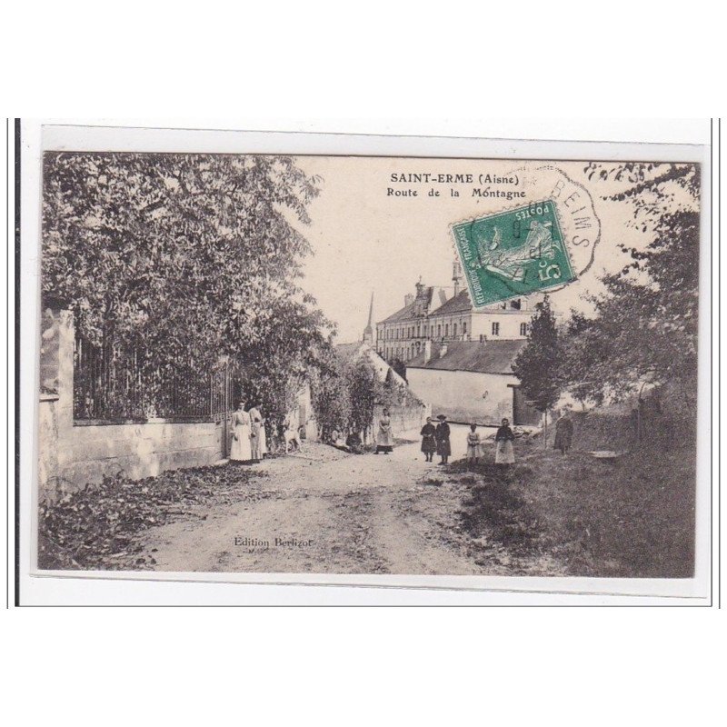 St-ERME : route de la montagne - tres bon etat