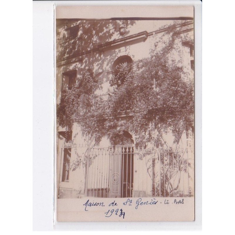 SAINT-GENIS-le-BAS: maison de saint-geniès 1924 - très bon état