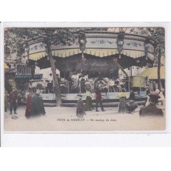 NEUILLY-sur-SEINE: fête de neuilly, un manège de chats, carroussel - très bon état