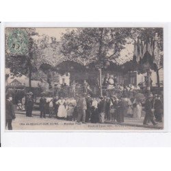 NEUILLY-sur-SEINE: fête de neuilly, manège Plau - état