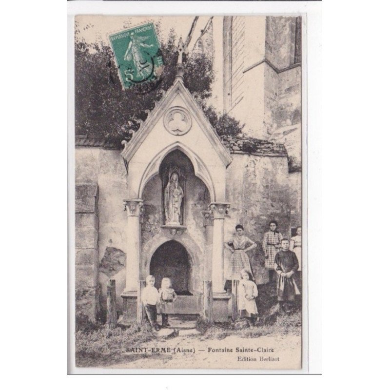 St-ERME : fontaine sainte-claire - tres bon etat