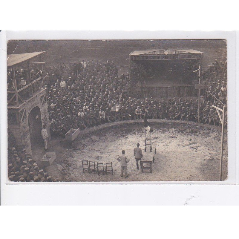 VIEVILLE EN HAYE: spectacle militaire cirque - etat