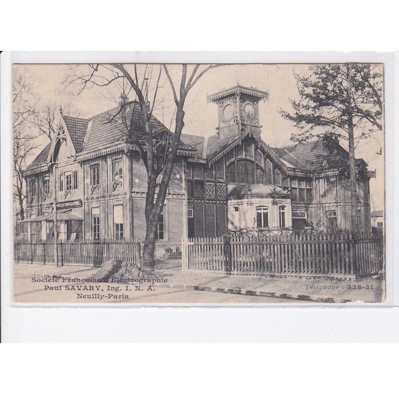 NEUILLY: paul savary société française electrographie - état