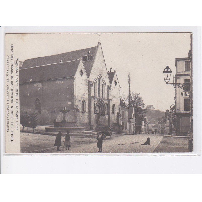 NOGENT-le-ROTROU: église notre-dame - très bon état