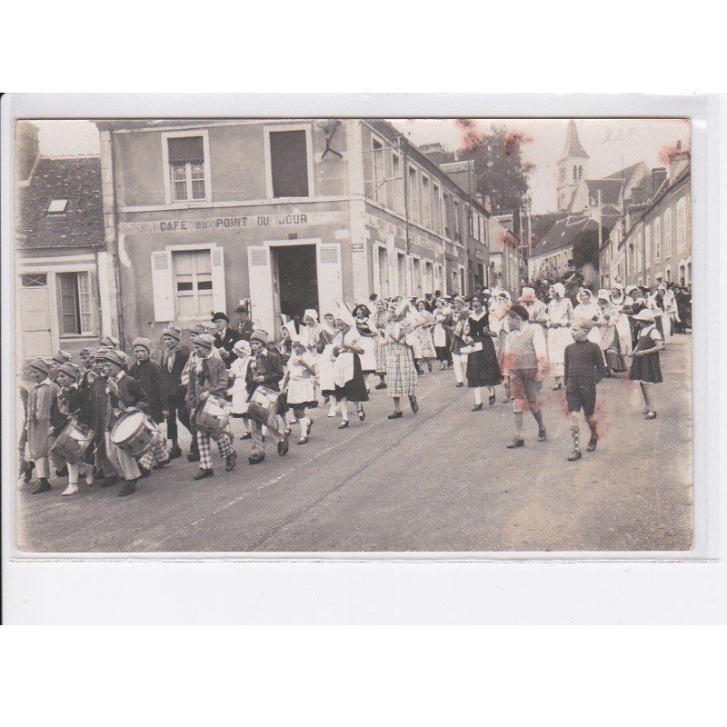AUTHON-du-PERCHE: kermesse, enfant, tambour, musique, café du point du jour - état