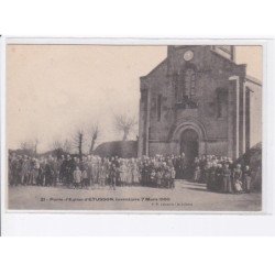 ETUSSON: porte d'église, inventaire 7 mars 1906 - très bon état