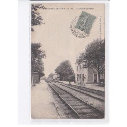 SALIGNAC-de-PONS: la gare du pérat, rail - très bon état