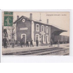 FONTAINE-OZILLAC: la gare, vélo - très bon état