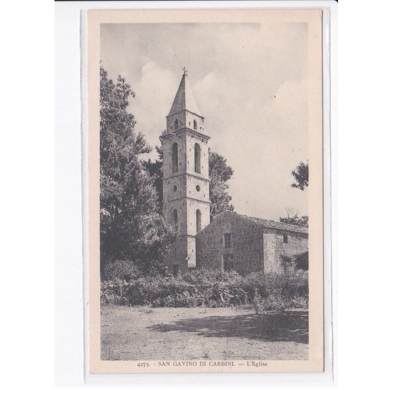 CORSE: san gavino di carbini, l'église - très bon état