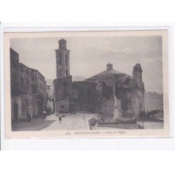 MONT-MAGGIORE: place de l'église - très bon état
