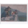 CASCELLA : partenza di emigranti, B. Cascella série abbruzzo - très bon état