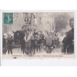 MARVEJOLS: fêtes de jeanne d'arc, défilé du groupe historique - très bon état