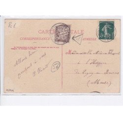 VILLE-au-VAL: le bas du village, café favier - très bon état