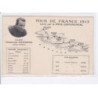 SPORTS: cyclisme, tour de france 1913, édité par le pneu continental, petit breton, équipe griffon - très bon état