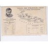 SPORTS: cyclisme, tour de france 1913, édité par le pneu continental, petit breton, équipe automoto - très bon état