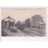 LESTRE-QUINEVILLE: arrivée d'un train de barfleur, train, rail  - très bon état