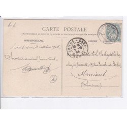 BEAUQUESNE: la gare, rail, train - très bon état