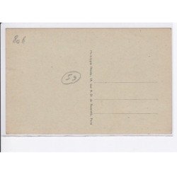 BOUSIES: rue de la république vue aérienne 10x15 - très bon état