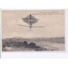 SANGATTE: aviation, hubert latham sur aéroplane antoinette, vu de dos C.A.P. - très bon état