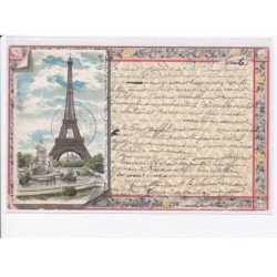 PARIS: 75007, tour eiffel - très bon état