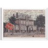 TERGNIER : la mairie et les ecoles (toillée) - etat