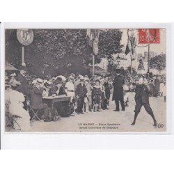 LE HAVRE: place gambetta, grand concours de diabolos - très bon état