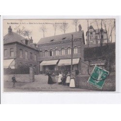 LE HOULME: hôtel de la gare de malaunay, route de dieppe - très bon état