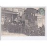 LE HAVRE: gare du havre, accident du 17 juin 1907, train - très bon état