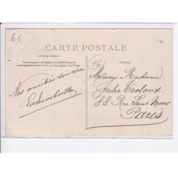 LE HAVRE: gare du havre, accident du 17 juin 1907, train - très bon état