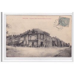 TERGNIER : boulevard henri-martin et avenue de la gare - tres bon etat